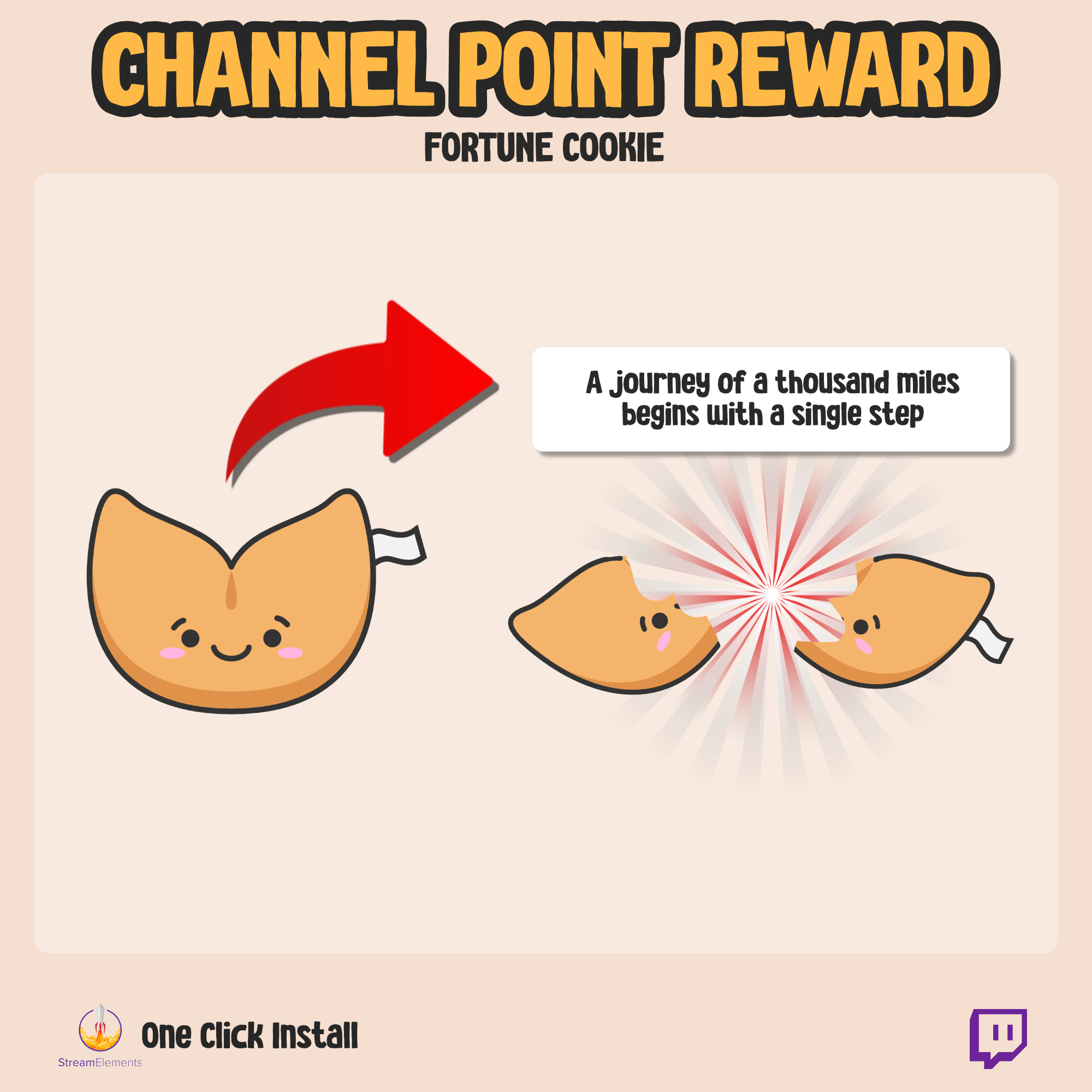 Twitch Fortune Cookie Widget - Twitch Fortune Teller