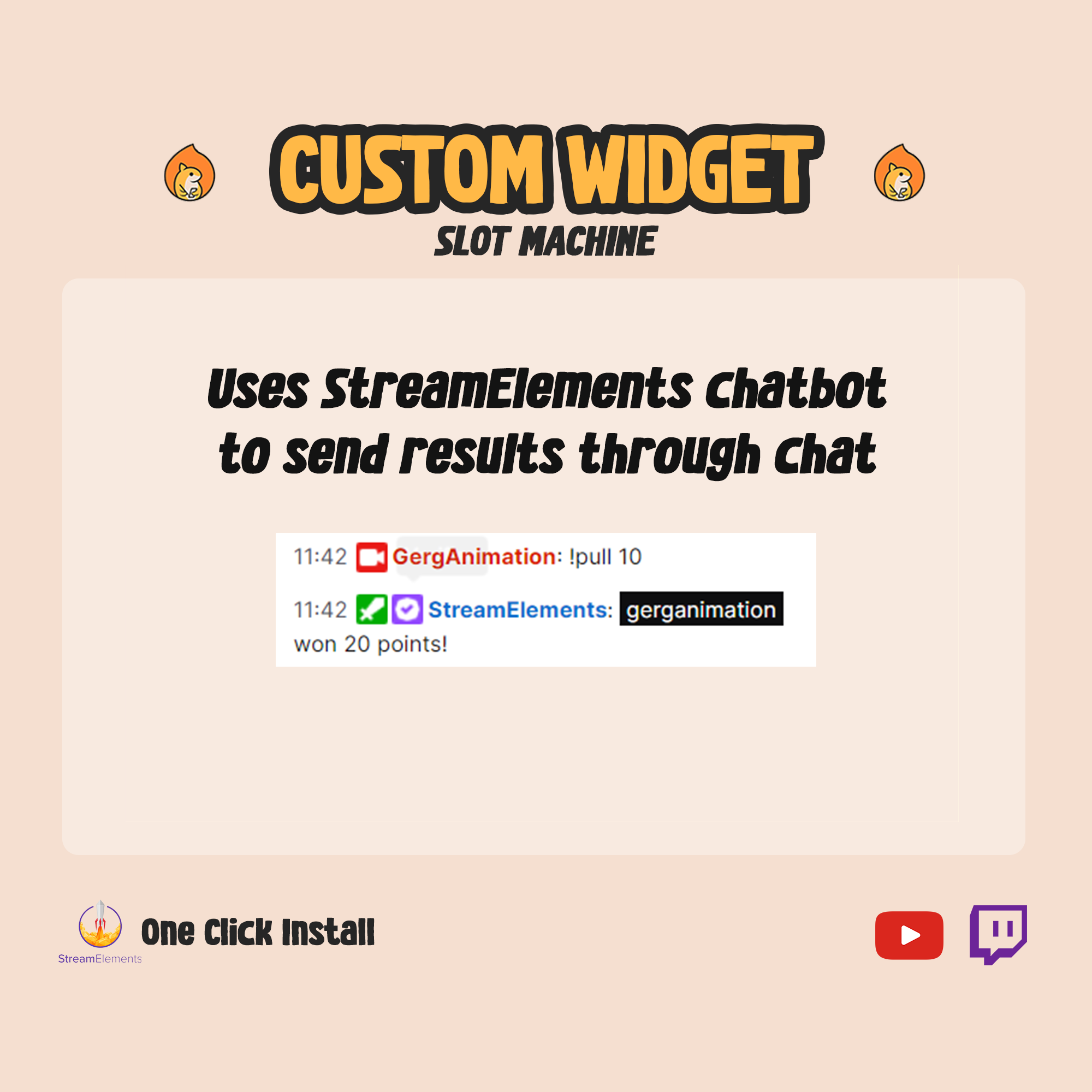 Twitch Casino Slot Machine using StreamElements Loyalty Points