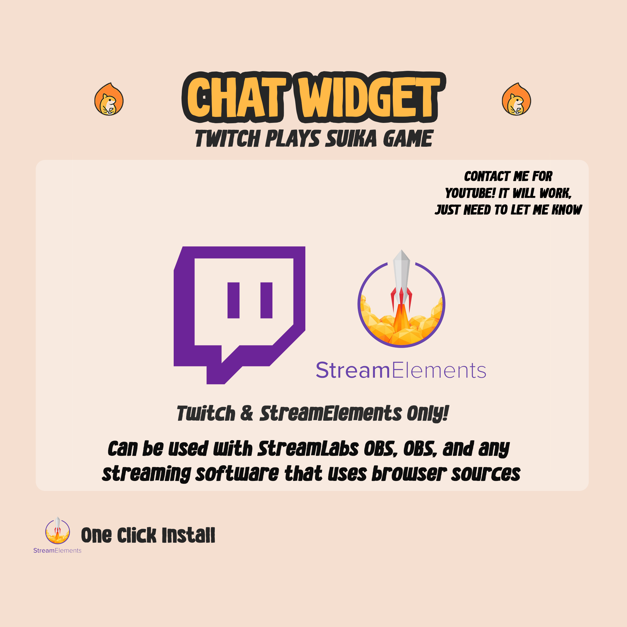 Twitch Plays Suika Game - Chat Game Widget