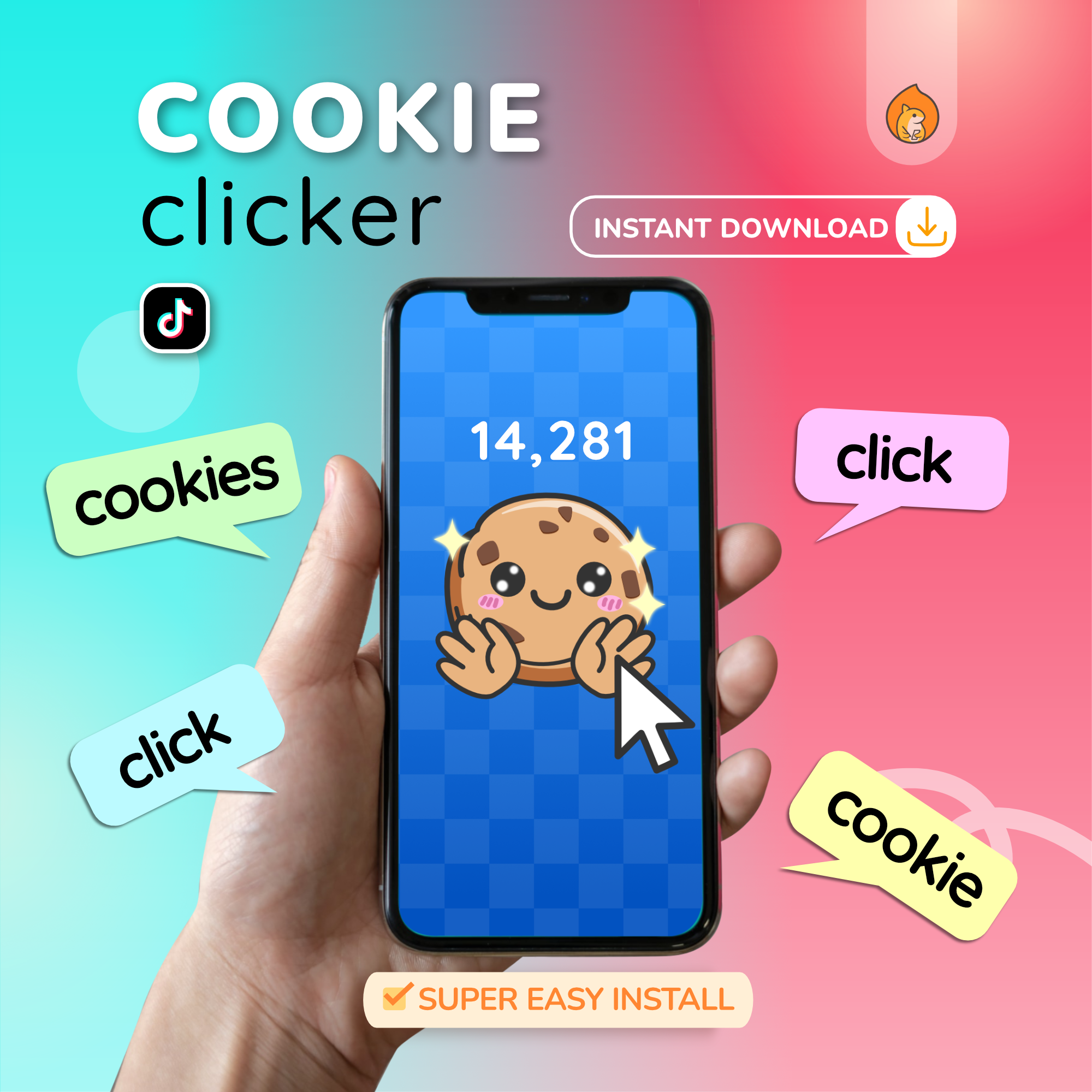 TikTok Live Cookie Clicker Game