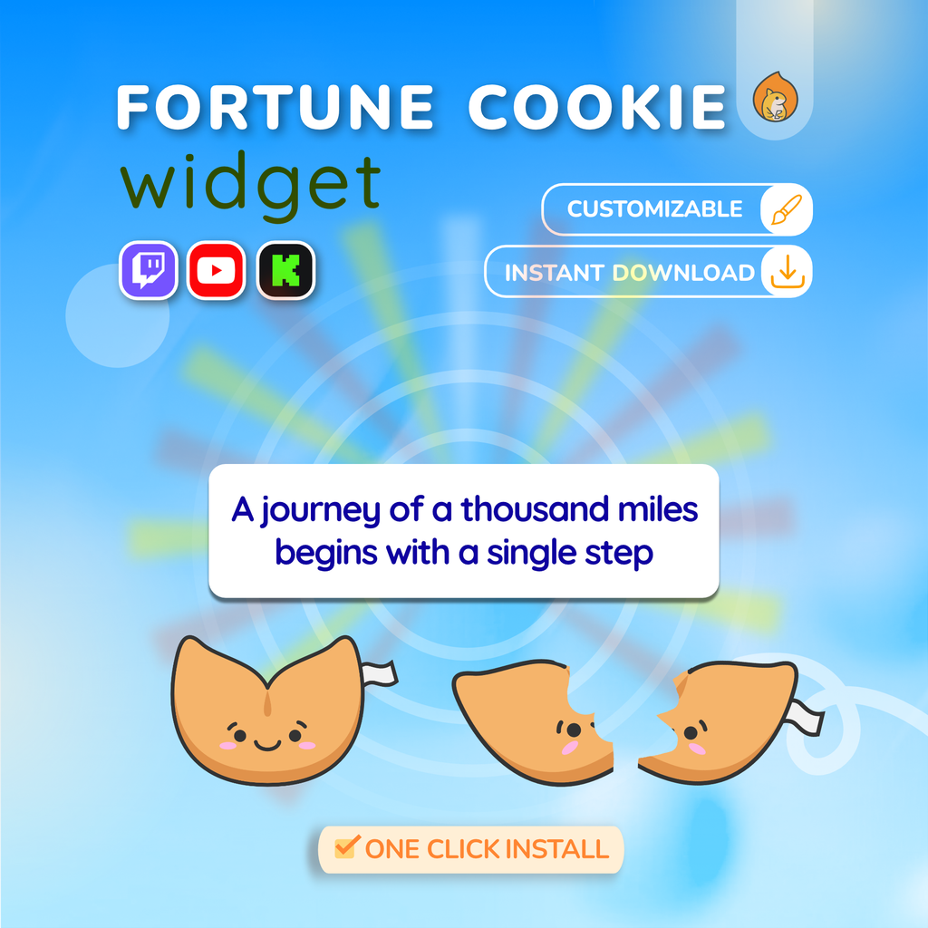 Twitch Fortune Cookie Widget - Twitch Fortune Teller