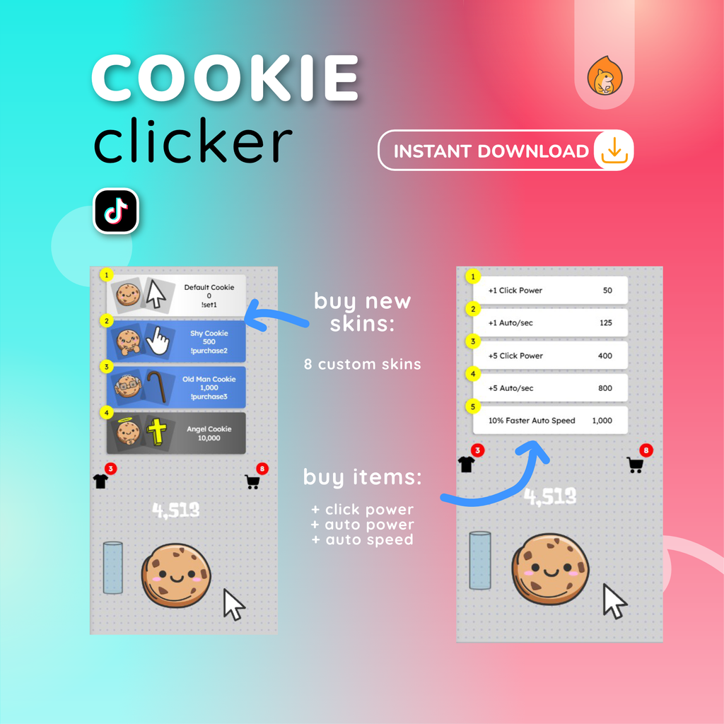 TikTok Live Cookie Clicker Game