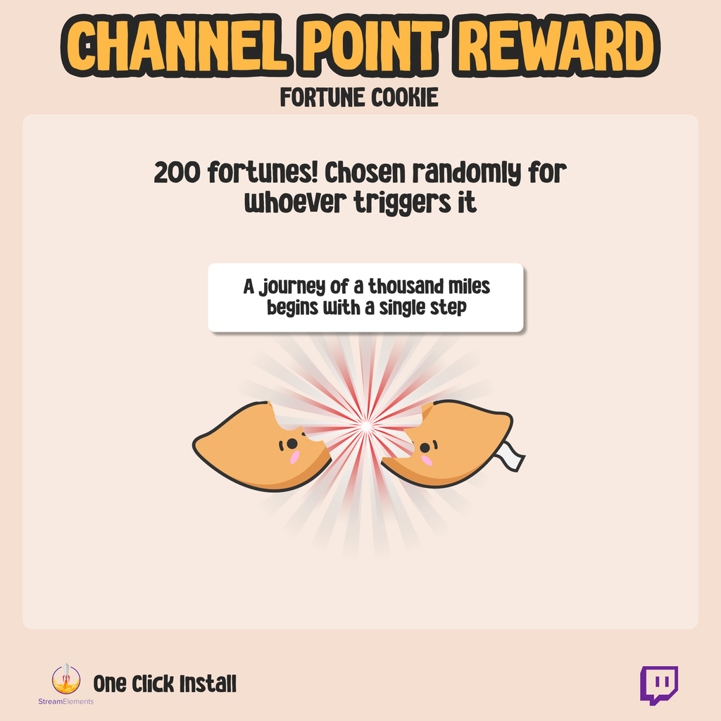 Twitch Fortune Cookie Widget - Twitch Fortune Teller