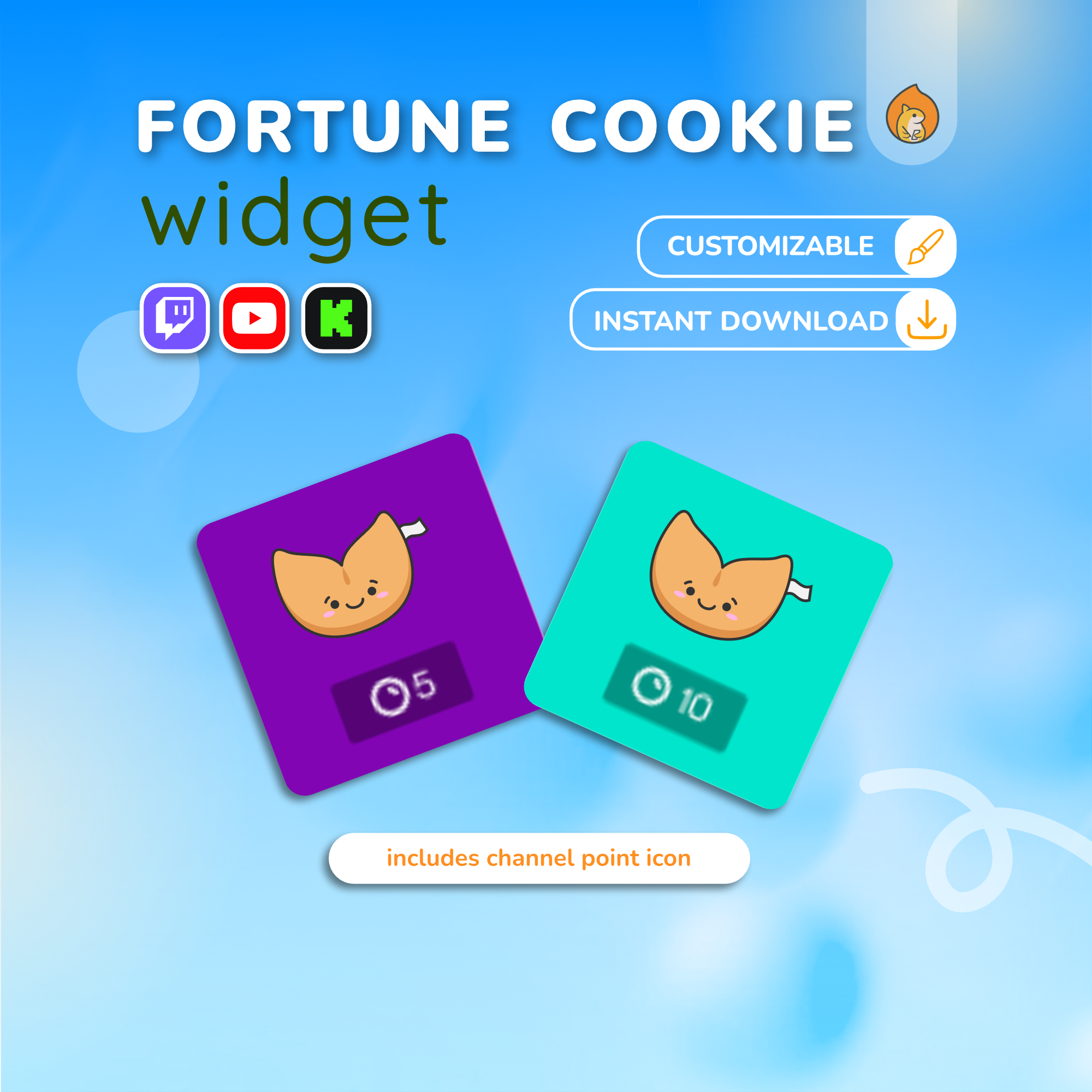Twitch Fortune Cookie Widget - Twitch Fortune Teller