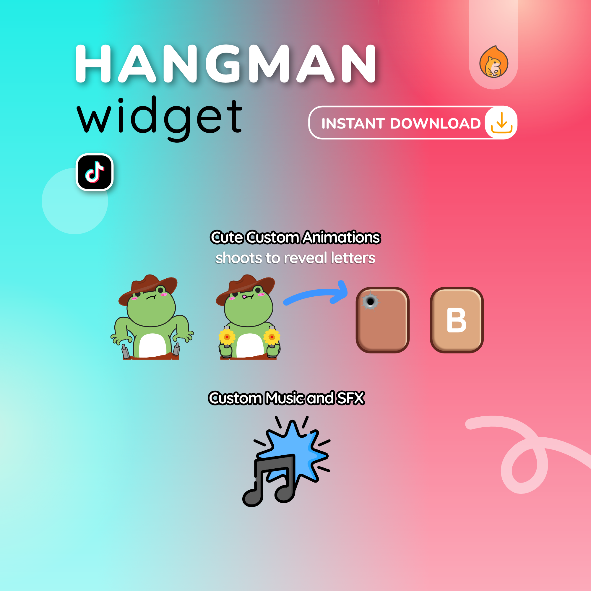 TikTok Live Hangman Interactive Game