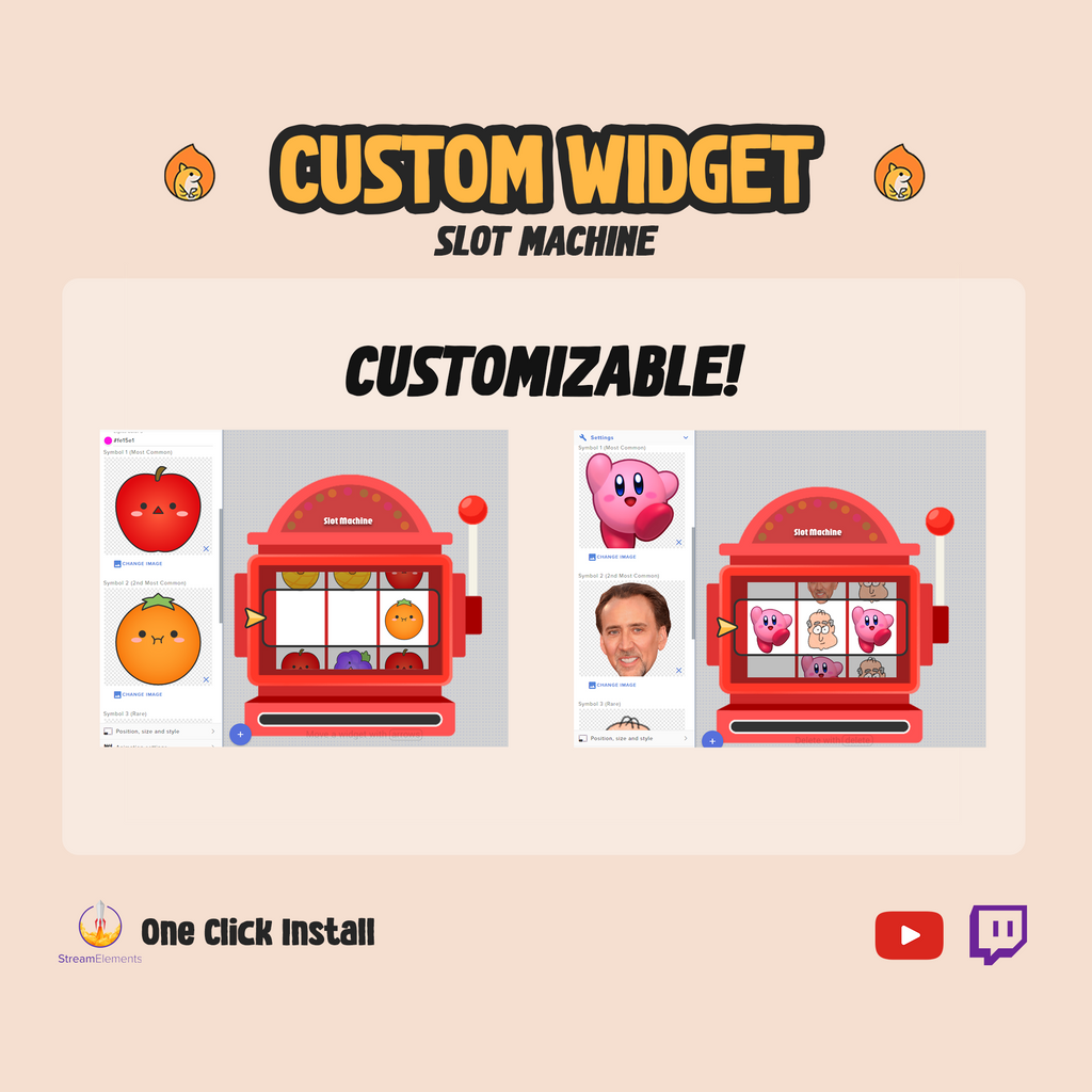 Twitch Casino Slot Machine using StreamElements Loyalty Points