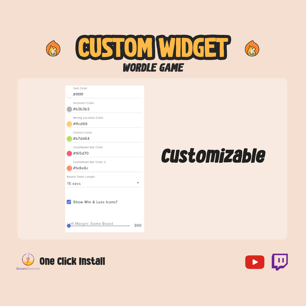 Twitch Plays Wordle - Wordle YouTube Twitch Chat Game Widget