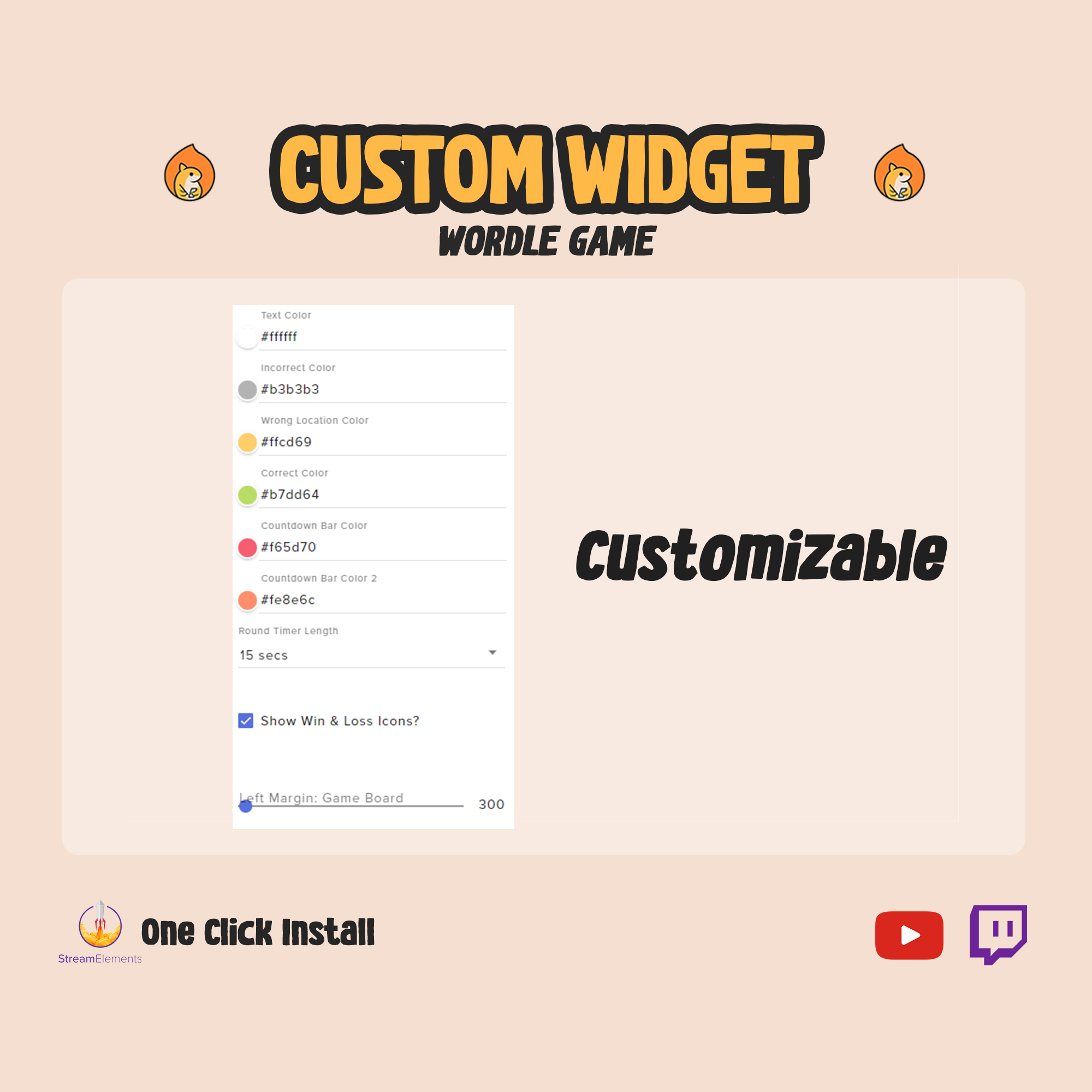 Twitch Plays Wordle - Wordle YouTube Twitch Chat Game Widget