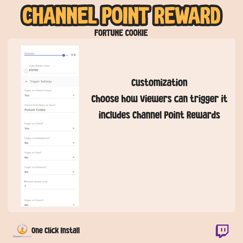 Twitch Fortune Cookie Widget - Twitch Fortune Teller