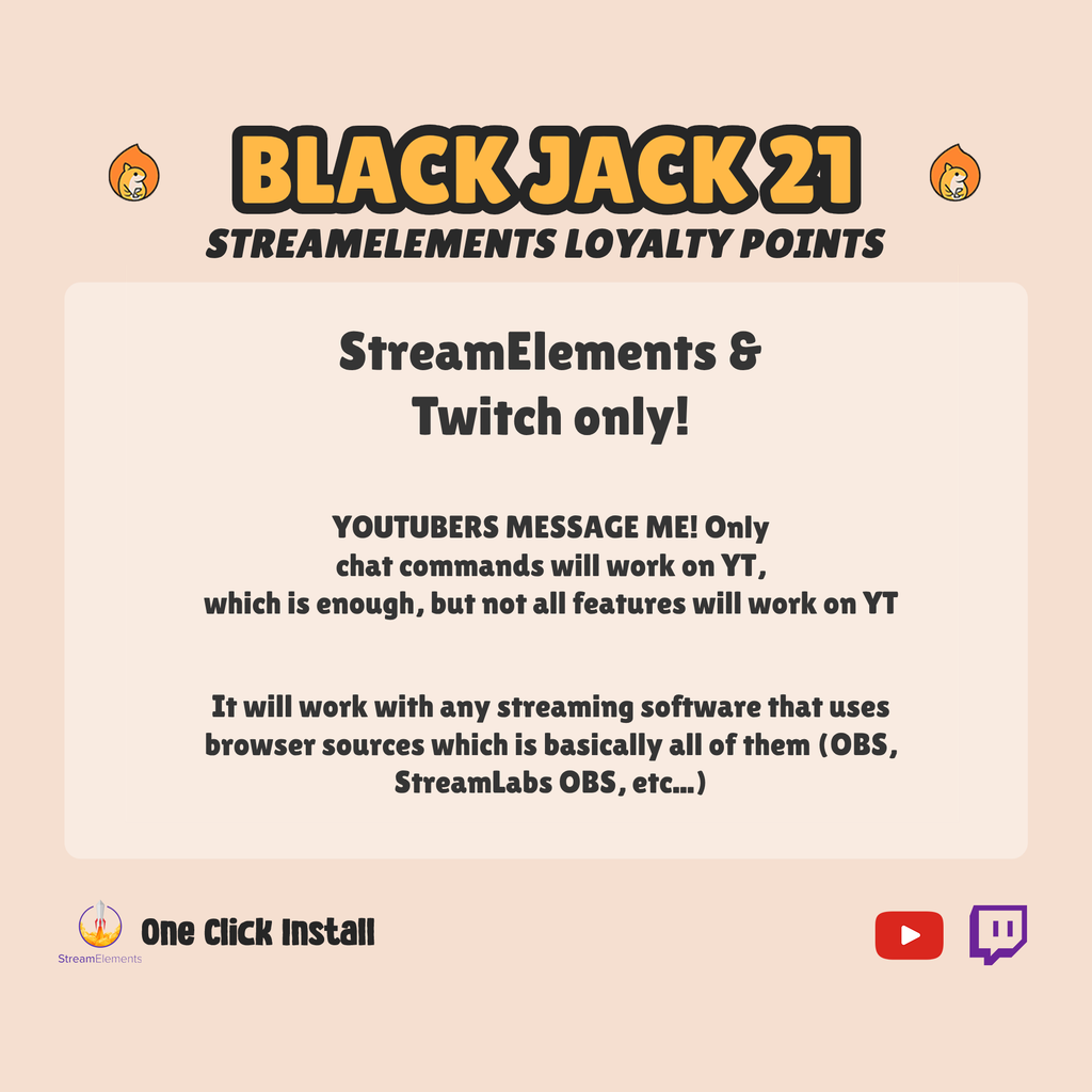 Twitch Plays Black Jack Widget - YouTube