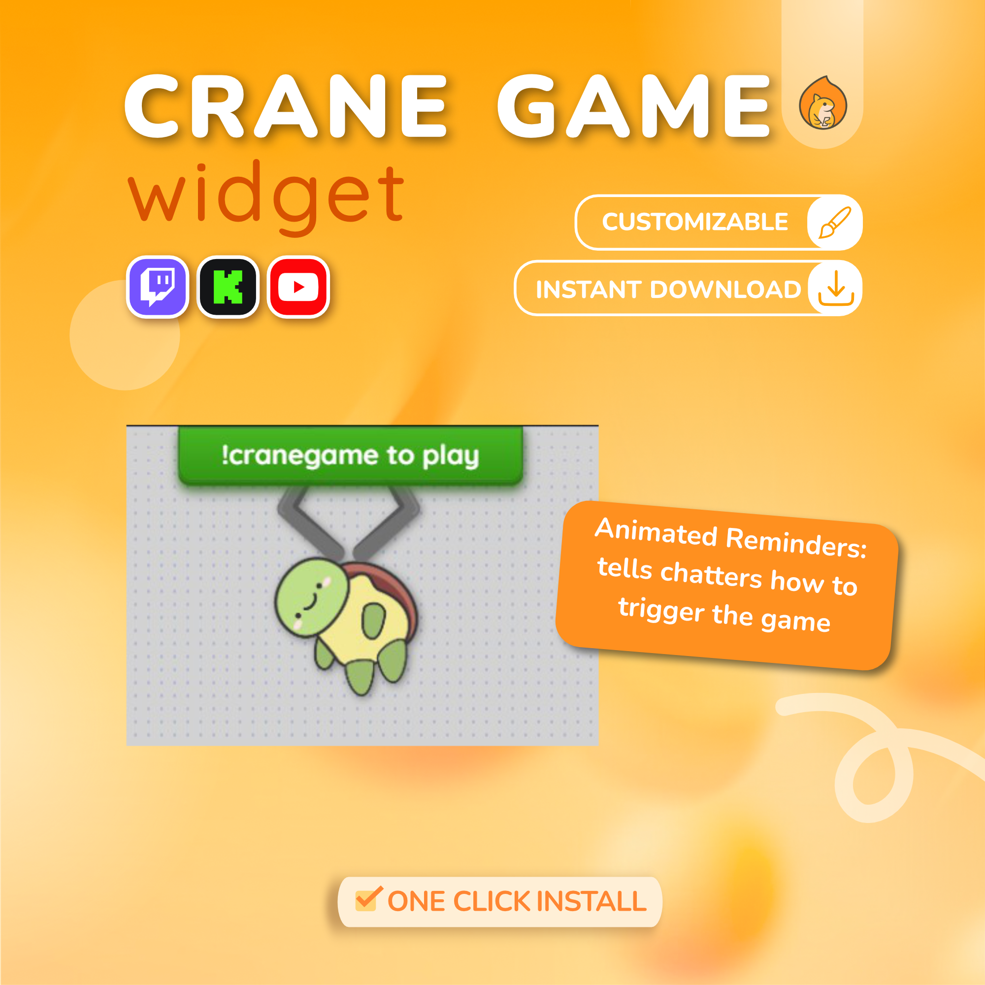 Twitch Chat Crane Game - Claw Game Gashapon for Live Streaming