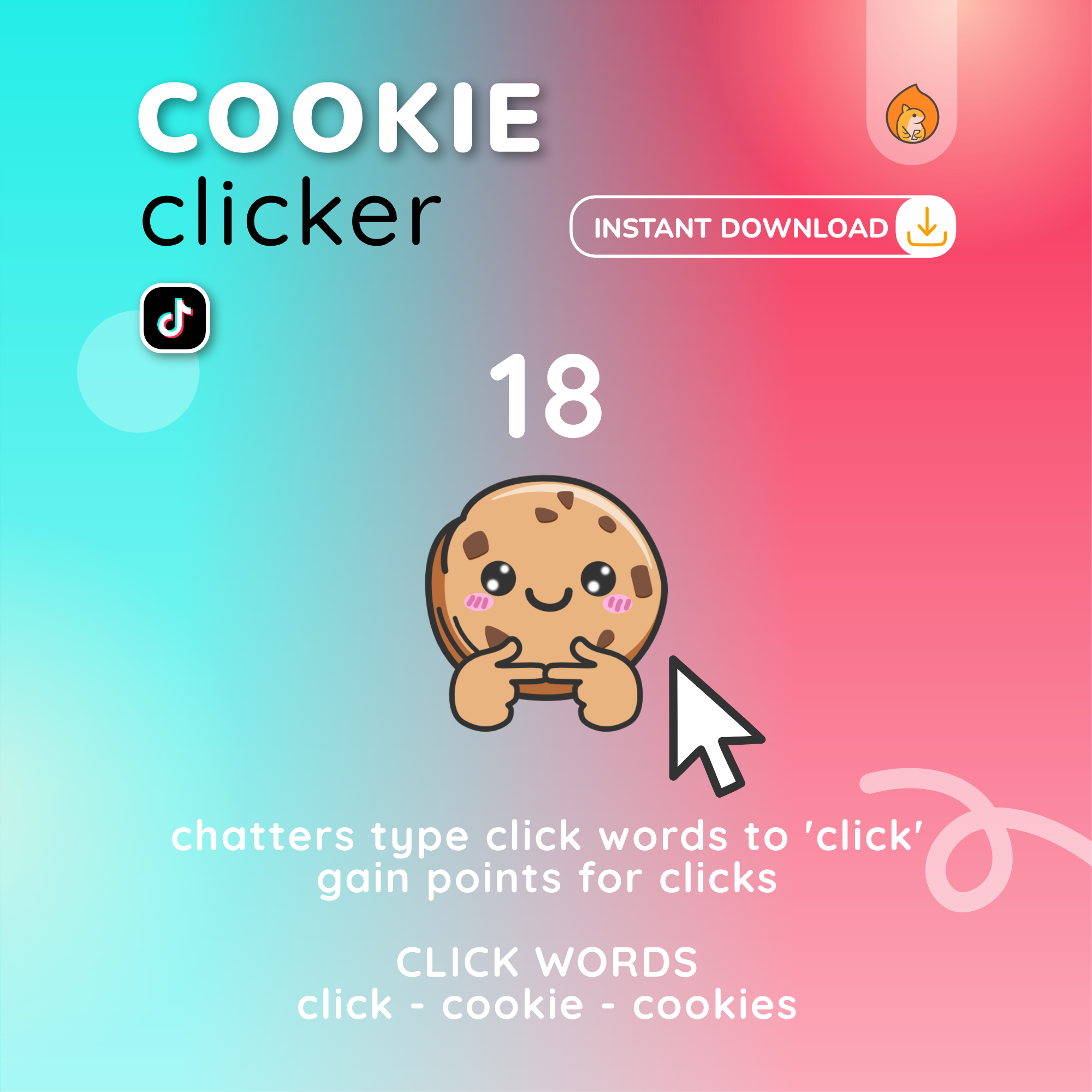 TikTok Live Cookie Clicker Game