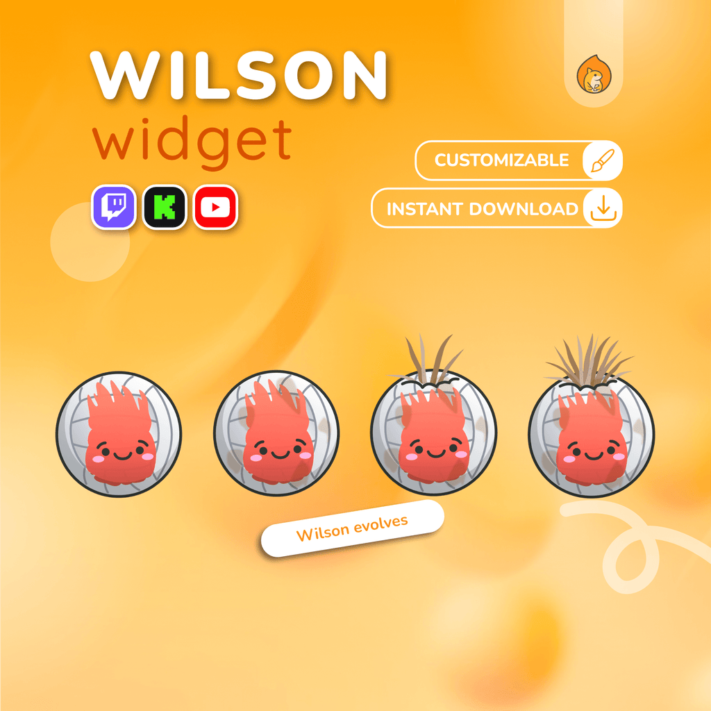 Wilson!!!! Widget for New Streamers with Zero Viewers