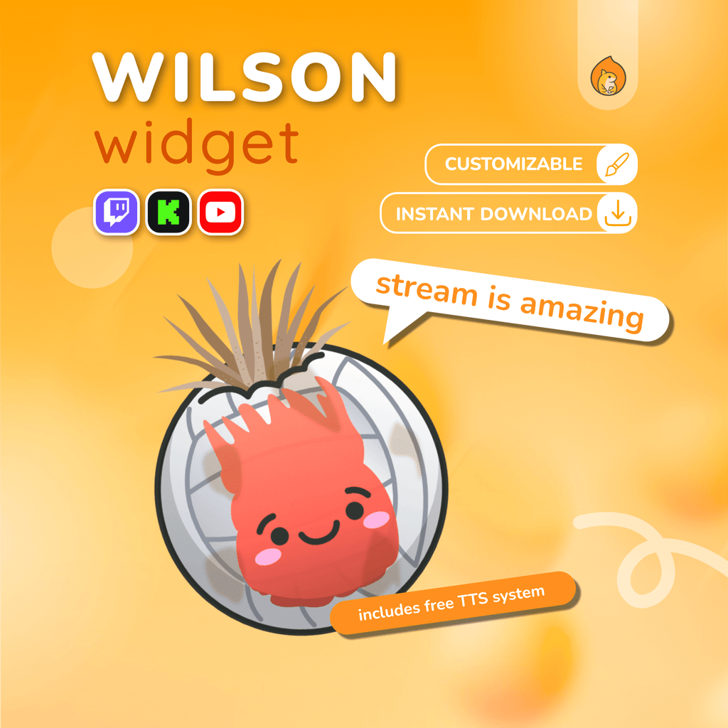 Wilson!!!! Widget for New Streamers with Zero Viewers