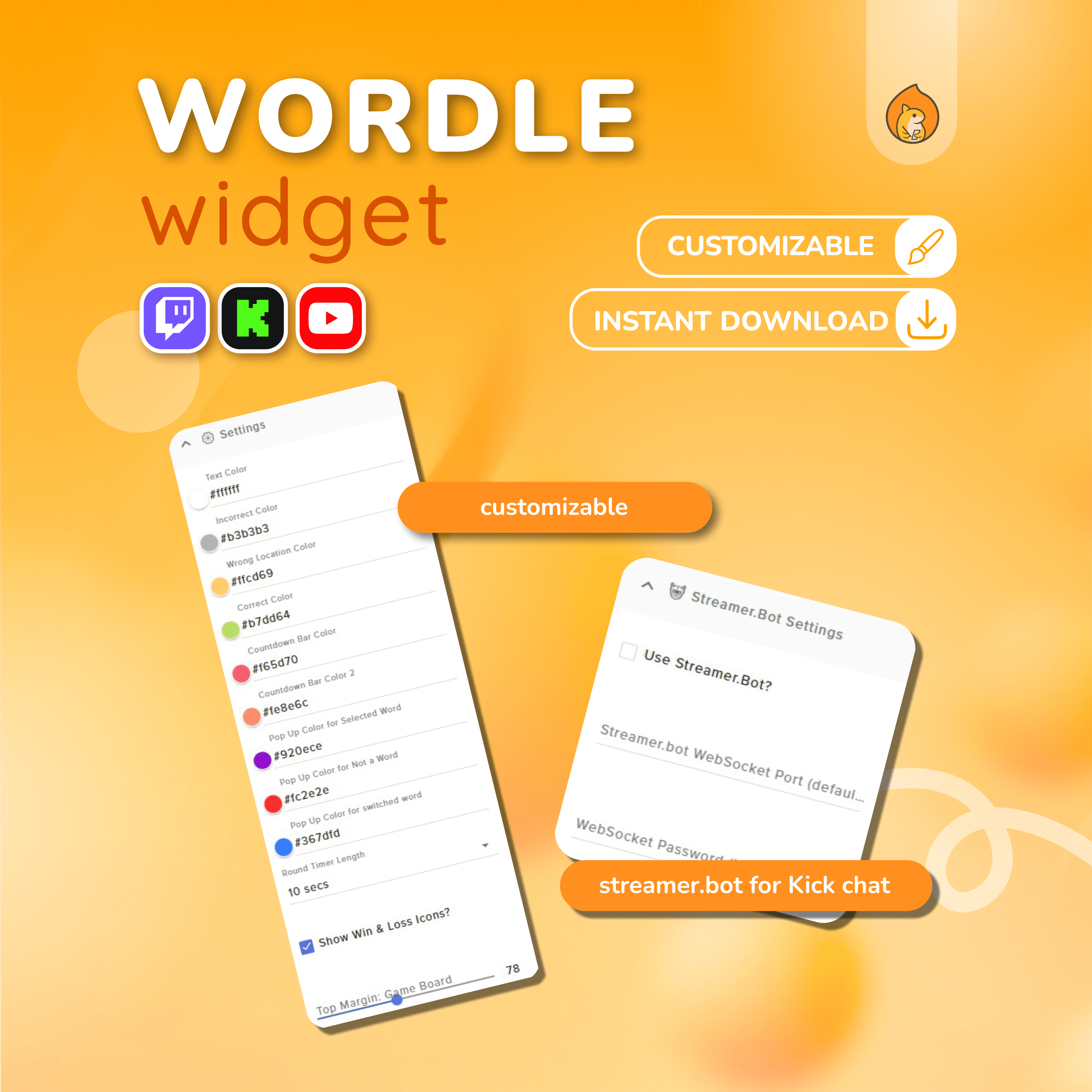 Twitch Plays Wordle - Wordle YouTube Twitch Chat Game Widget