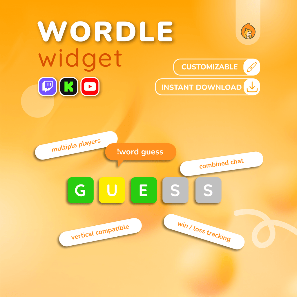 Twitch Plays Wordle - Wordle YouTube Twitch Chat Game Widget