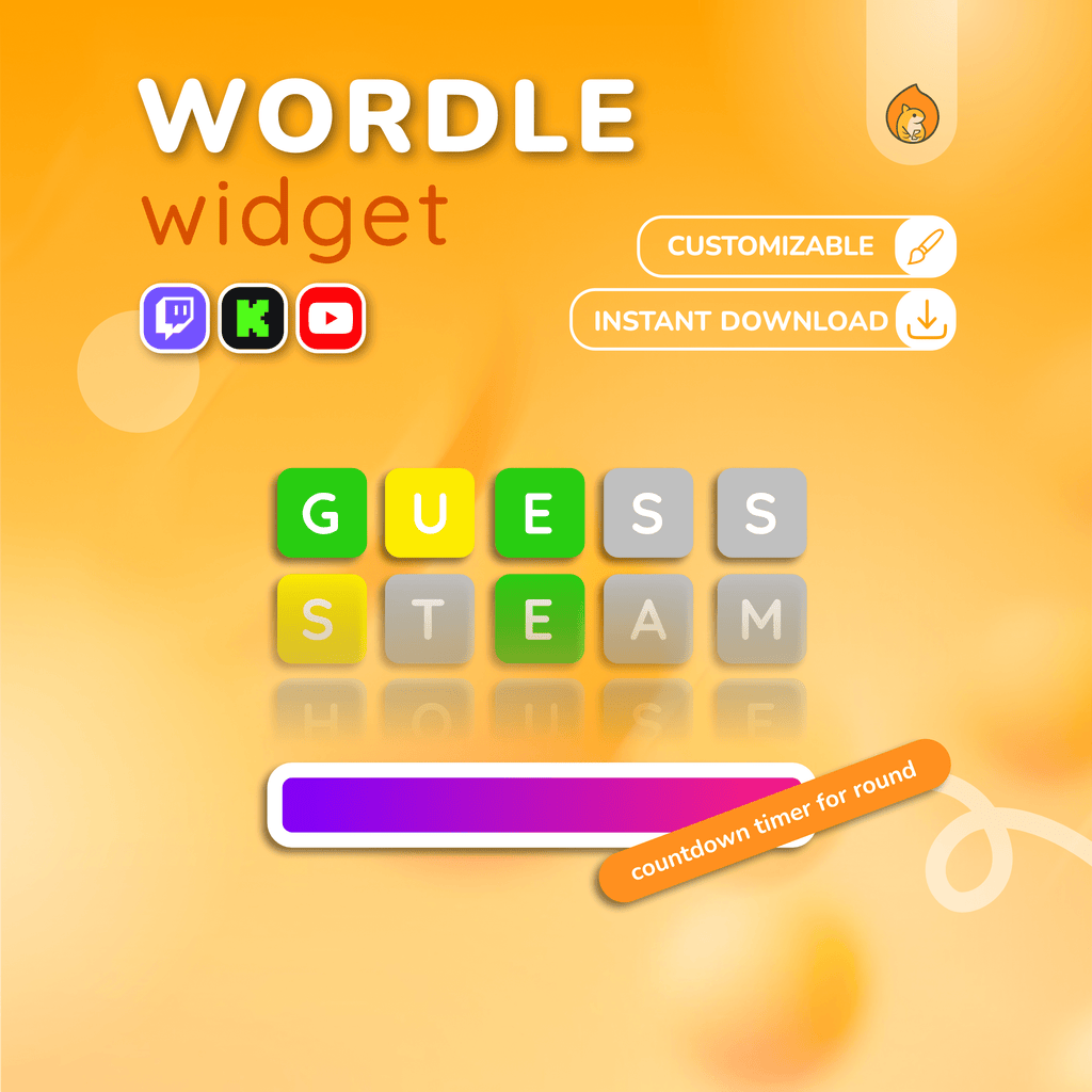 Twitch Plays Wordle - Wordle YouTube Twitch Chat Game Widget