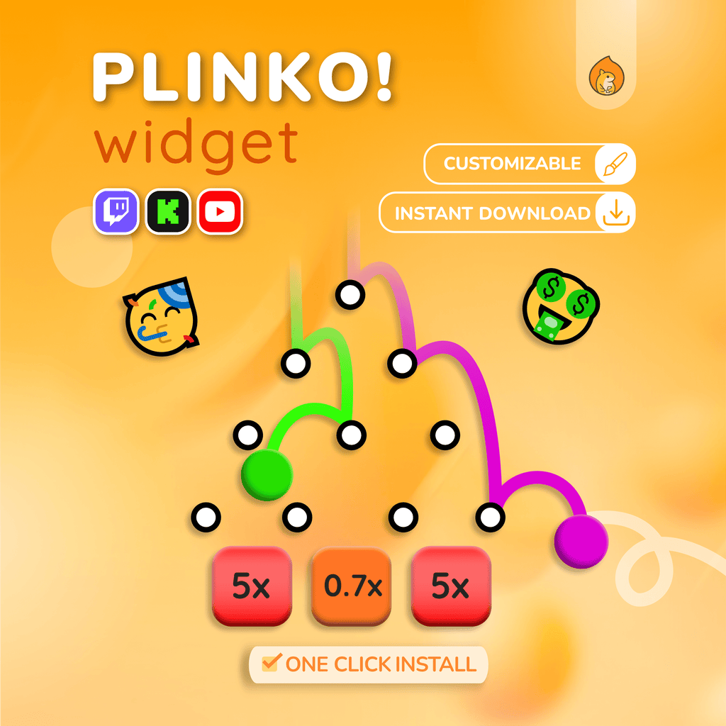 Twitch Plinko Game - Chat Casion StreamElement Loyalty Points