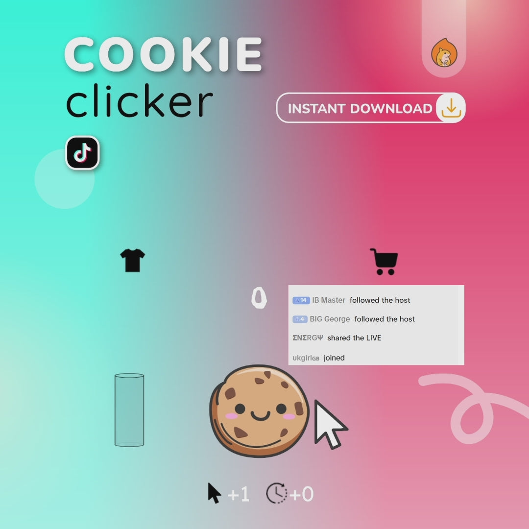 TikTok Live Cookie Clicker Game